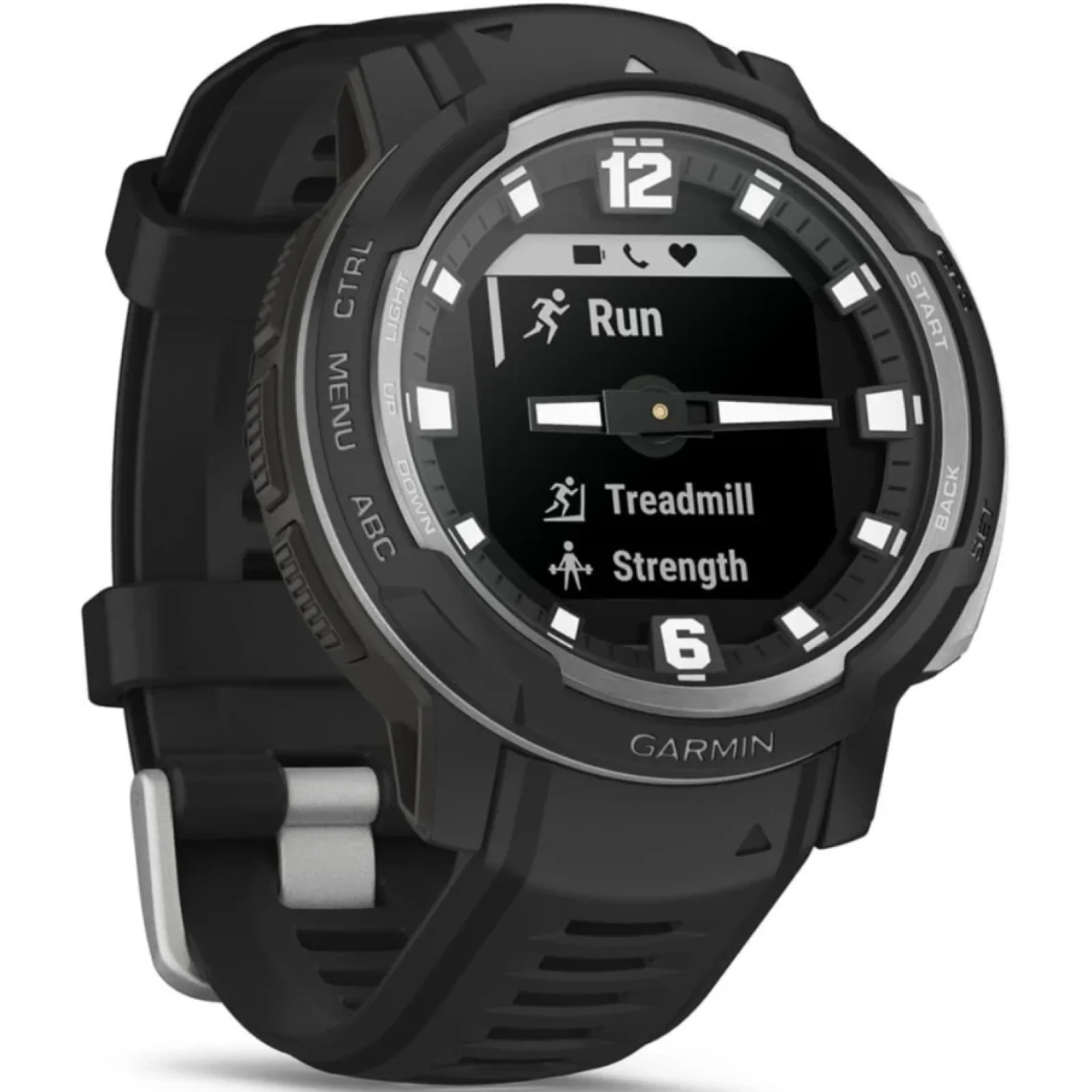 Смарт-часы GARMIN Instinct Crossover Standard Edition Black (010-02730-13/03)