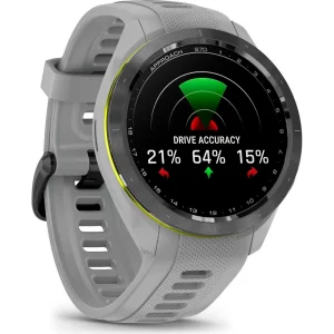Смарт-часы Garmin APPROACH S70 42mm Black Ceramic Bezel with Powder Gray Silicone Band (010-02746-01/11)