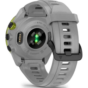 Смарт-часы Garmin APPROACH S70 42mm Black Ceramic Bezel with Powder Gray Silicone Band (010-02746-01/11)