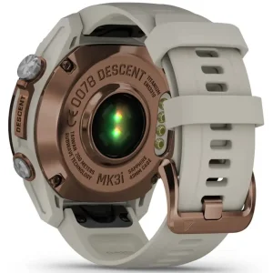 Смарт-часы Garmin Descent Mk3i 43 mm Bronze PVD Titanium with French Gray Silicone Band (010-02753-13/14)