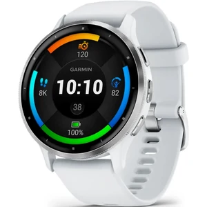 Смарт-годинник Garmin Venu 3 Slate Stainless Steel Bezel with Whitestone Case and Silicone Band (010-02784-00/50) UA