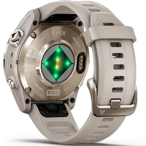 Смарт-часы Garmin Epix Pro (Gen 2) Sapphire Edition 42mm Soft Gold with Cream Heathered Nylon Band (010-02802-20)