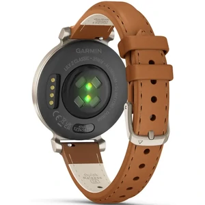 Смарт-годинник GARMIN Lily 2 Classic Cream Gold with Tan Leather Band (010-02839-02)