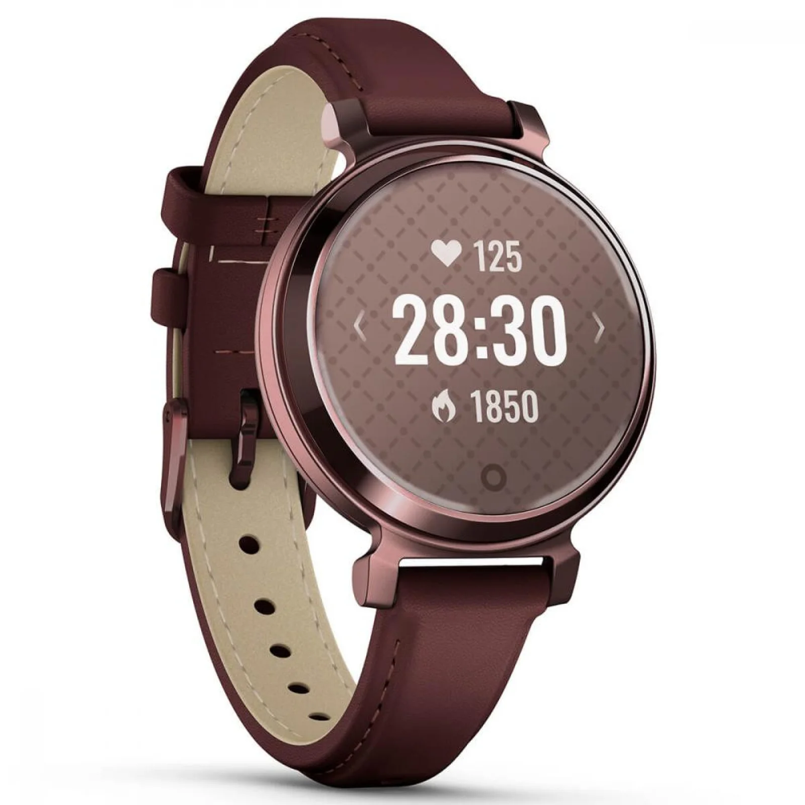 Смарт-часы GARMIN Lily 2 Classic Dark Bronze with Mulberry Leather Band (010-02839-03/61) UA