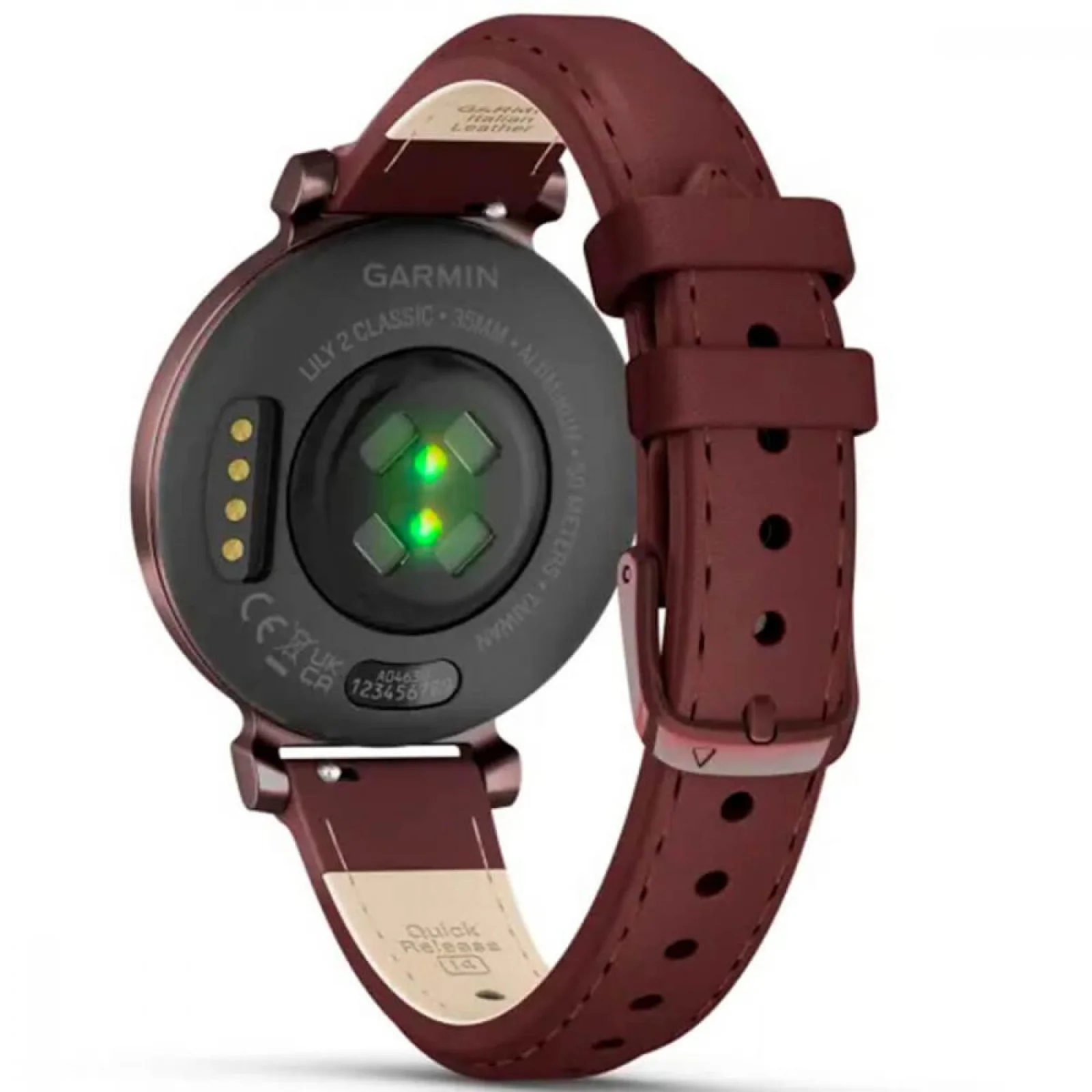 Смарт-часы GARMIN Lily 2 Classic Dark Bronze with Mulberry Leather Band (010-02839-03/61) UA