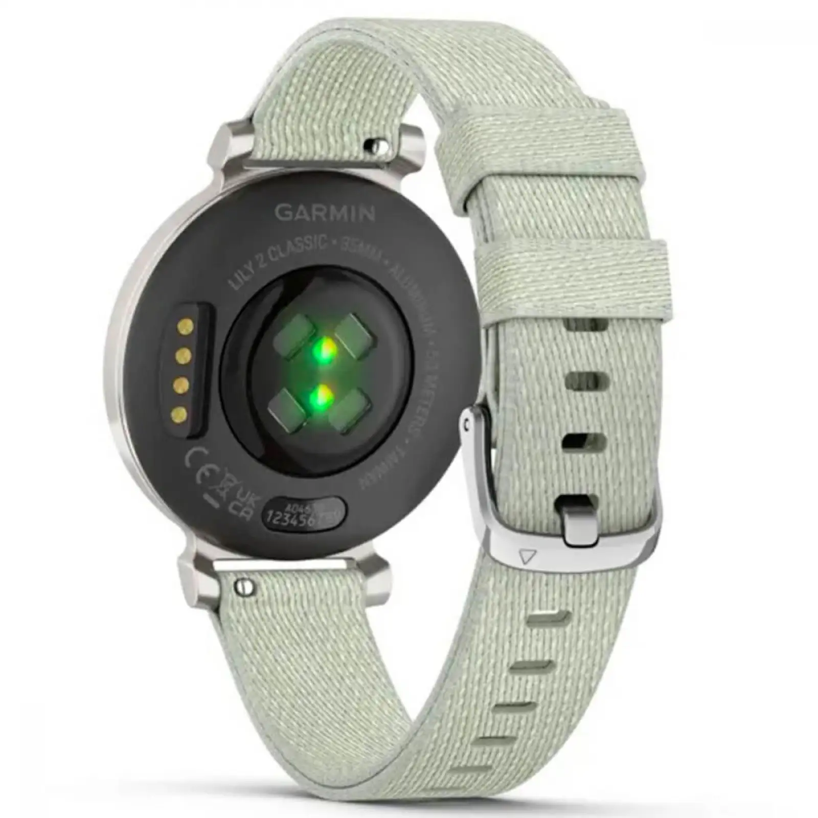 Смарт-годинник Garmin Lily 2 Classic Silver with Sage Gray Nylon Band (010-02839-15/63) UA