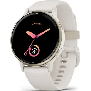 Смарт-годинник Garmin Vivoactive 5 Cream Gold Aluminum Bezel with Ivory Case and Silicone Band (010-02862-11/5B)