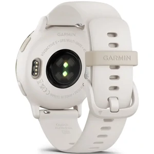 Смарт-годинник GARMIN Vivoactive 5 Cream Gold Aluminum Bezel with Ivory Case and Silicone Band (010-02862-11)