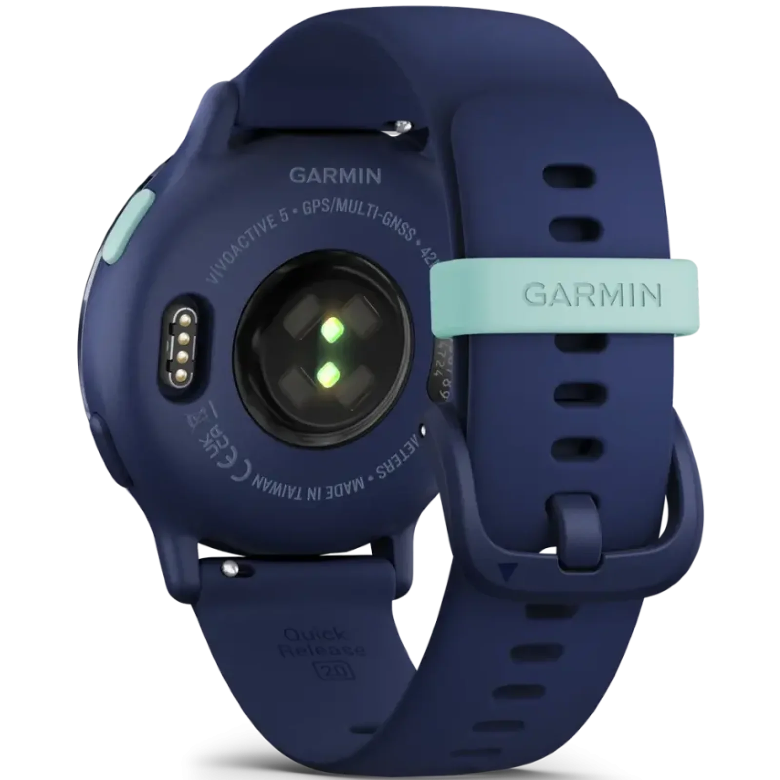 Смарт-часы GARMIN Vivoactive 5 Metallic Navy Aluminum Bezel with Navy Case and Silicone Band (010-02862-12/52) UA