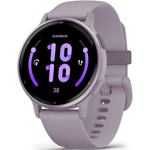 Смарт-годинник Garmin Vivoactive 5 Metallic Orchid Aluminum Bezel with Orchid Case and Silicone Band (010-02862-13/53)