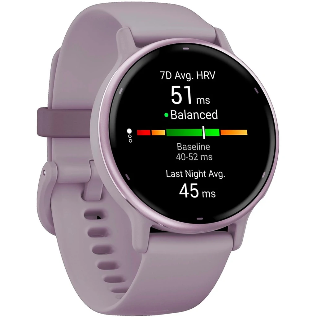 Смарт-годинник GARMIN Vivoactive 5 Metallic Navy Aluminum Bezel with Navy Case and Silicone Band (010-02862-13/53)