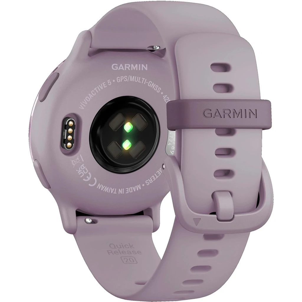Смарт-годинник GARMIN Vivoactive 5 Metallic Navy Aluminum Bezel with Navy Case and Silicone Band (010-02862-13/53)