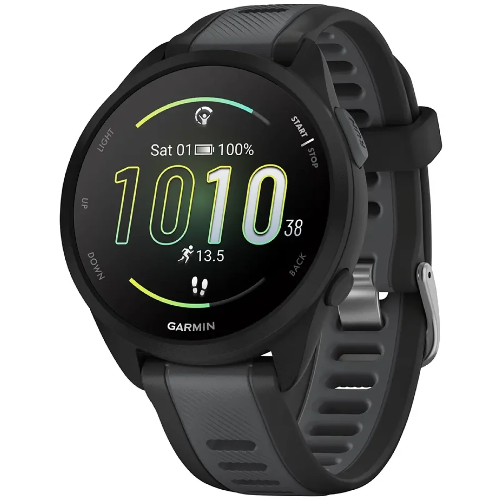 Смарт-годинник GARMIN Forerunner 165 Black/Slate Gray (010-02863-20)