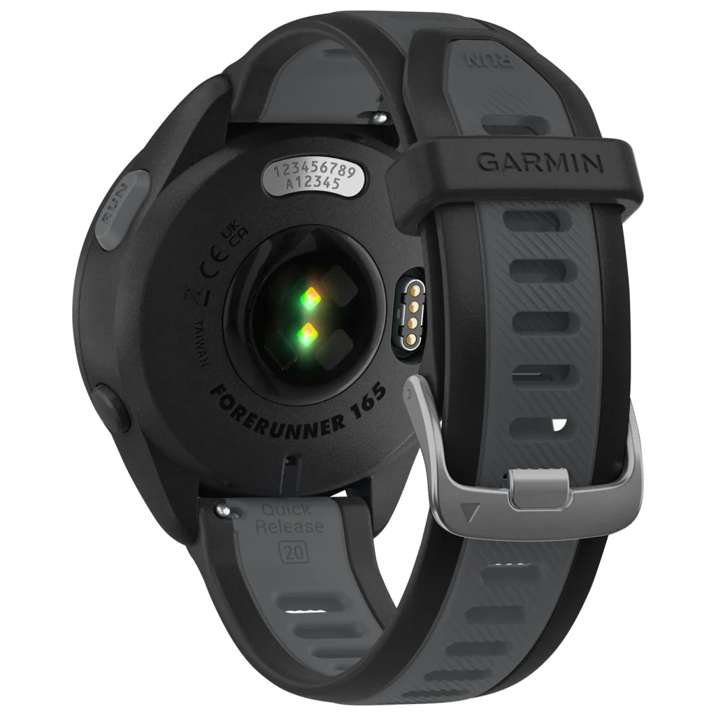 Смарт-годинник GARMIN Forerunner 165 Black/Slate Gray (010-02863-20)