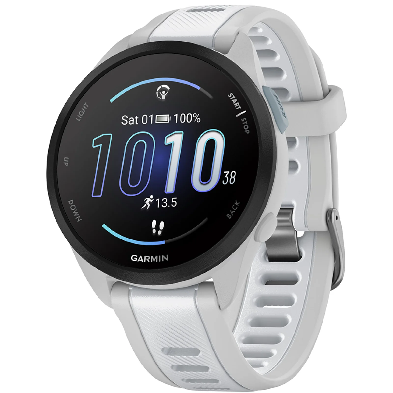 Смарт-часы GARMIN Forerunner 165 Mist Gray/Whitestone (010-02863-21)