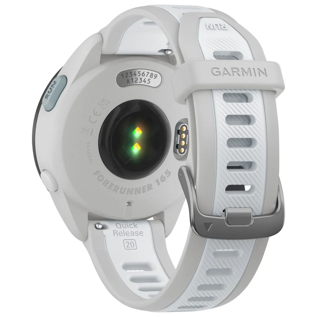 Смарт-годинник GARMIN Forerunner 165 Mist Gray/Whitestone (010-02863-21/A1) UA