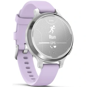 Смарт-часы Garmin Lily 2 Active Silver with Purple Jasmine Silicone Band (010-02891-01)