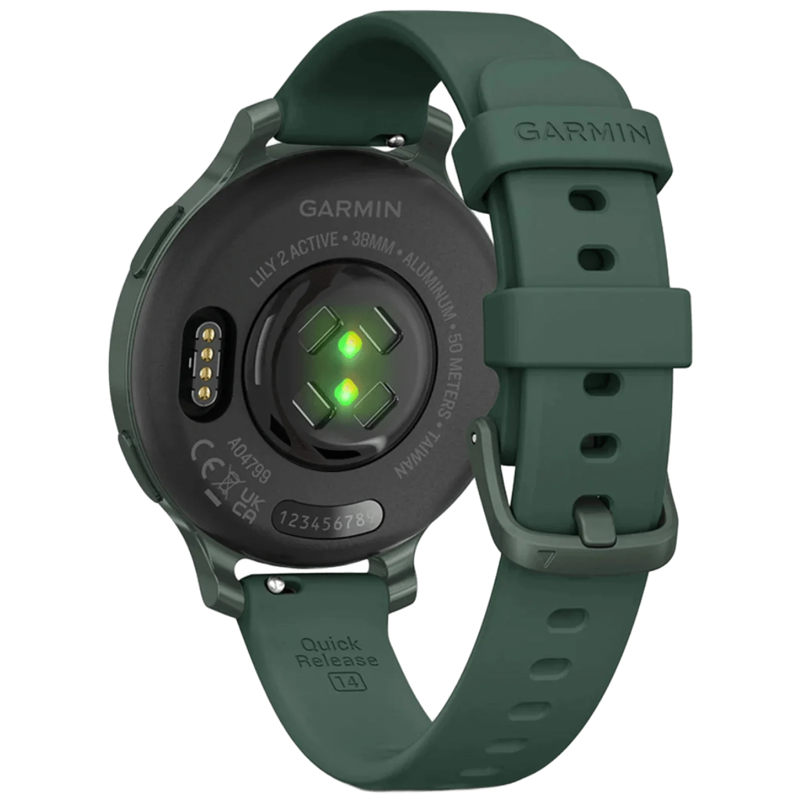 Смарт-часы Garmin Lily 2 Active Jasper Green with Jasper Green Silicone Band (010-02891-02/52)