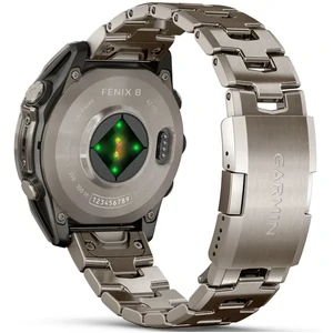 Смарт-часы Garmin Fenix 8 Amoled 47mm Sapphire Titanium with Vented Titanium Bracelet (010-02904-40)