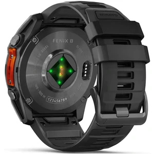 Смарт-годинник Garmin Fenix 8 Amoled 51mm Slate Gray with Black Silicone Band (010-02905-00)