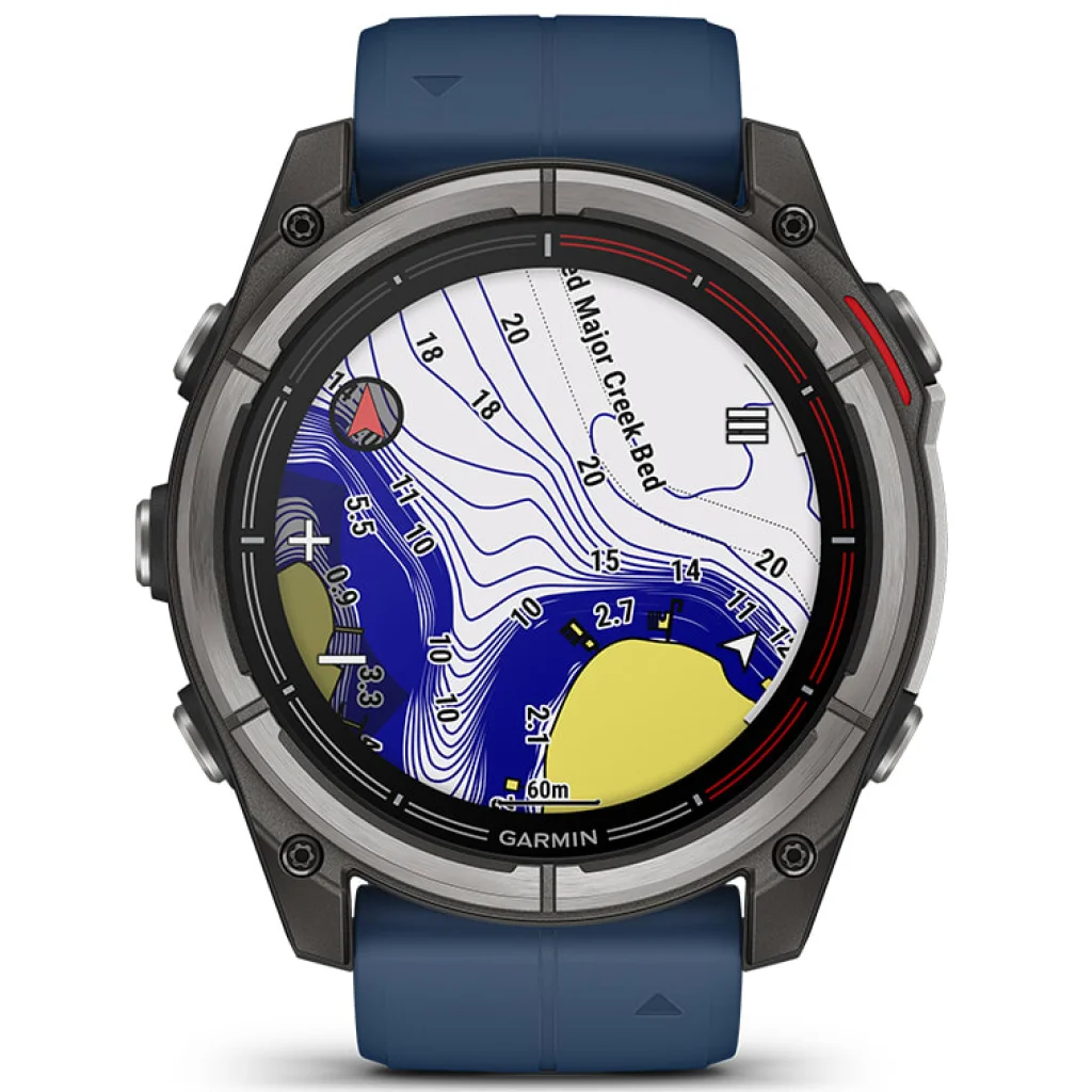 Смарт-годинник Garmin Quatix 8 51mm AMOLED Sapphire (010-02905-91)