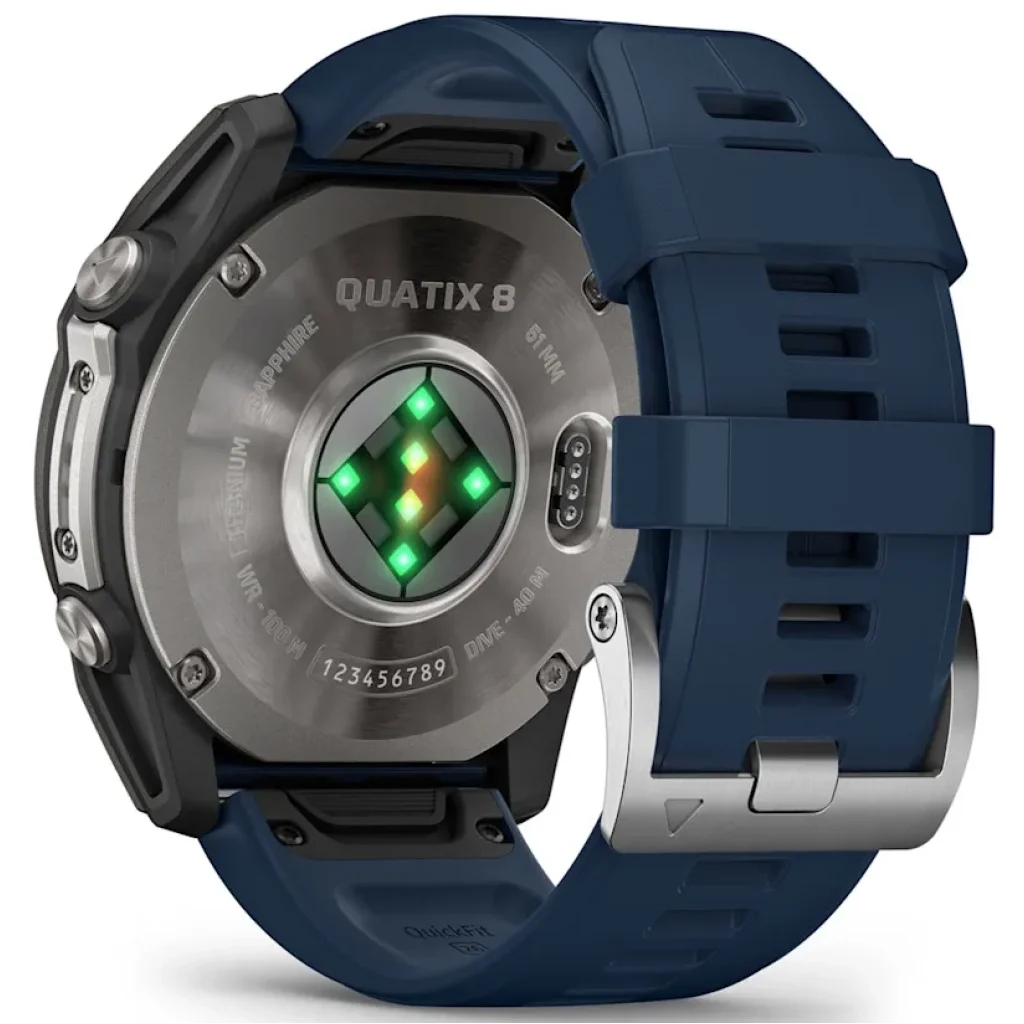 Смарт-годинник Garmin Quatix 8 51mm AMOLED Sapphire (010-02905-91)