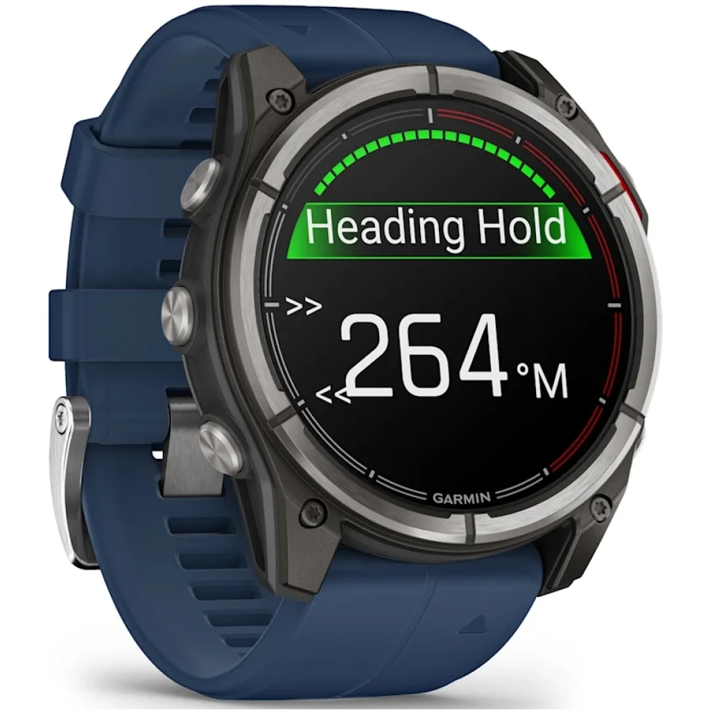 Смарт-годинник Garmin Quatix 8 51mm AMOLED Sapphire (010-02905-91)