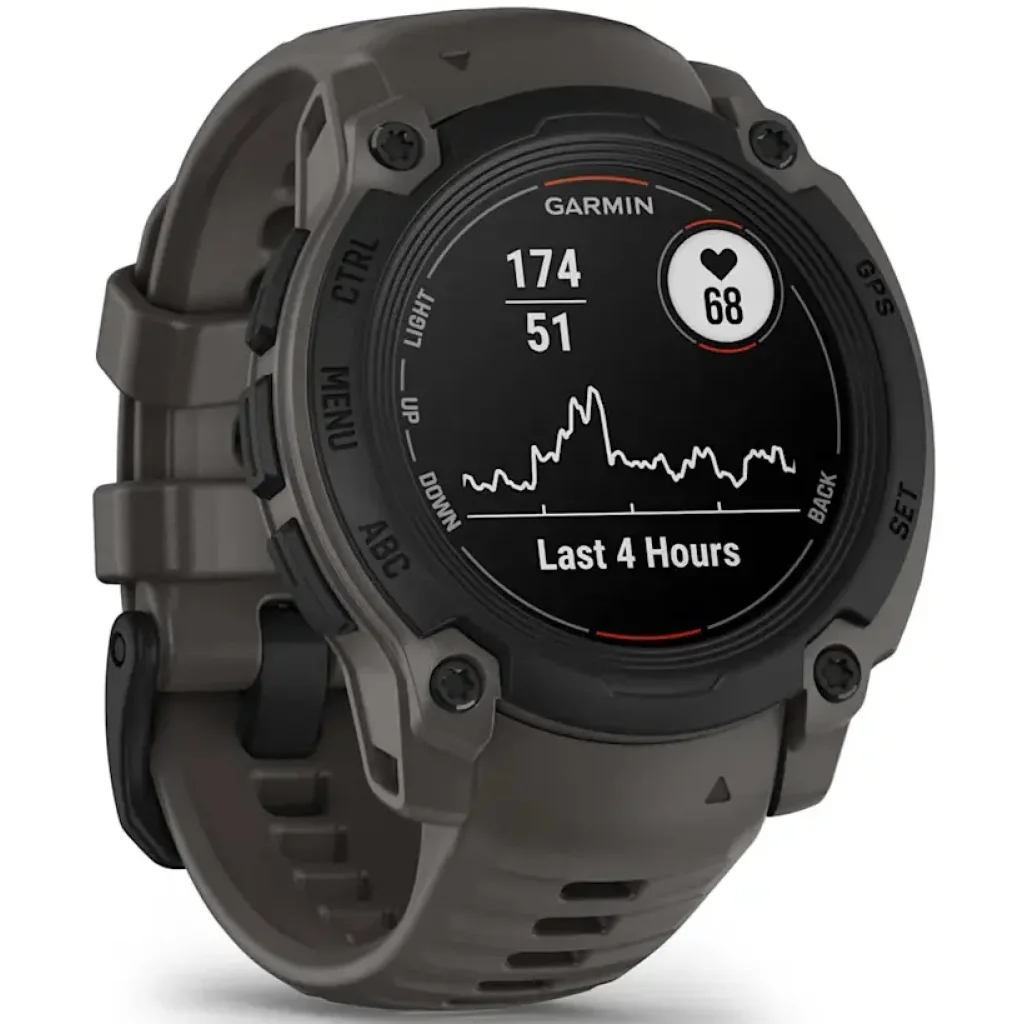 Смарт-годинник Garmin Instinct E 40mm Black with Charcoal Band (010-02932-00/13)