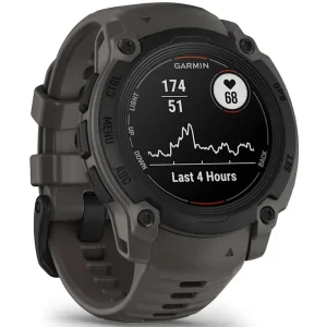 Смарт-годинник Garmin Instinct E 40mm Black with Charcoal Band (010-02932-00/13)