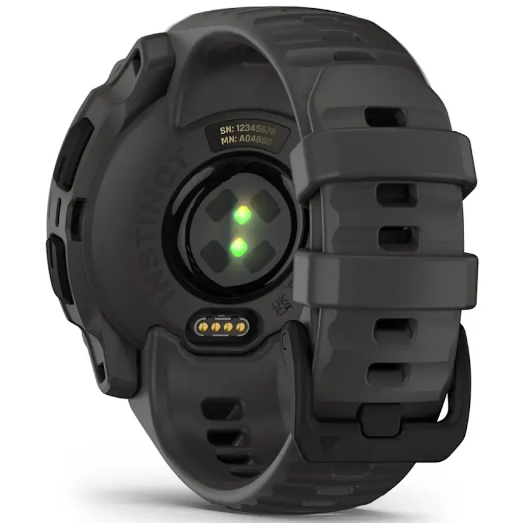 Смарт-годинник Garmin Instinct E 40mm Black with Charcoal Band (010-02932-00/13)
