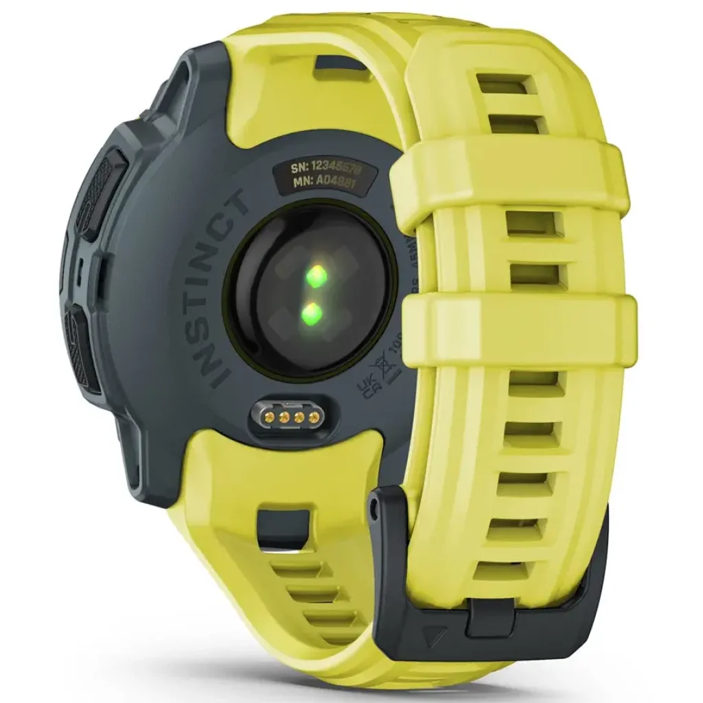 Смарт-годинник Garmin Instinct E 45mm Electric Lime with Electric Lime Band (010-02933-01)