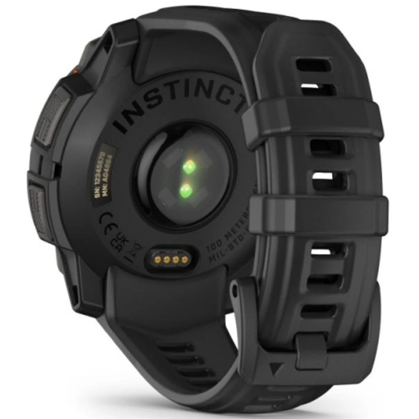 Смарт-часы Garmin Instinct 3 45mm Solar Black with Black Band (010-02934-00/40)