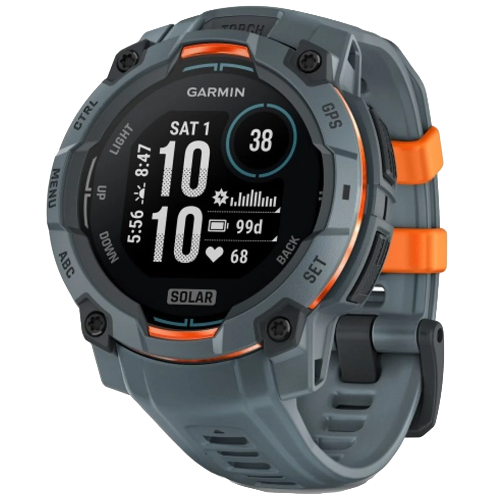 Смарт-часы Garmin Instinct 3 45mm Solar Twilight with Twilight Band (010-02934-01)