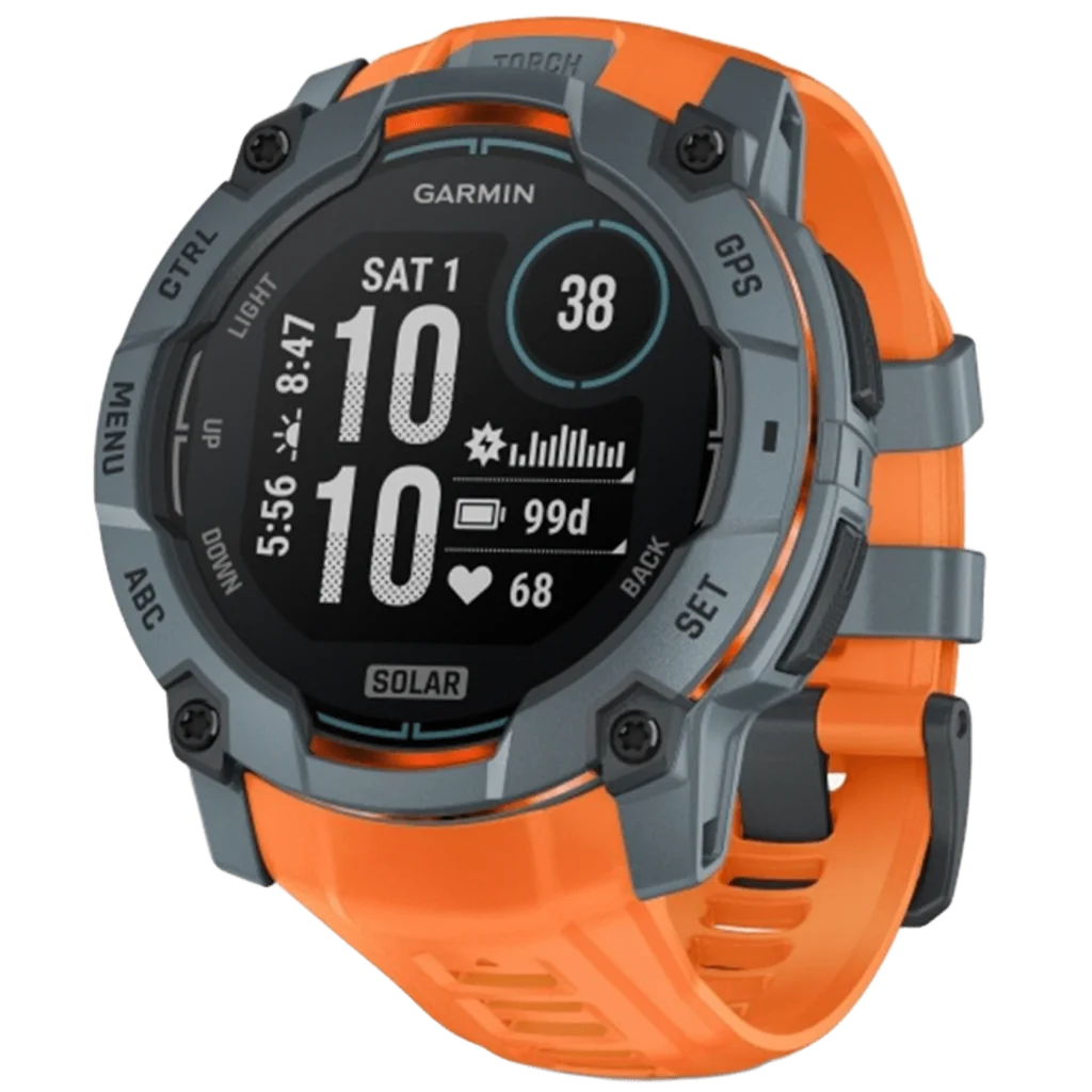 Смарт-годинник Garmin Instinct 3 50mm Solar Twilight with Solstice Band (010-02935-01)
