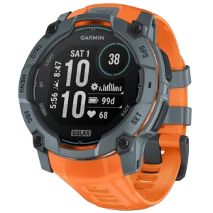 Смарт-годинник Garmin Instinct 3 50mm Solar Twilight with Solstice Band (010-02935-01)