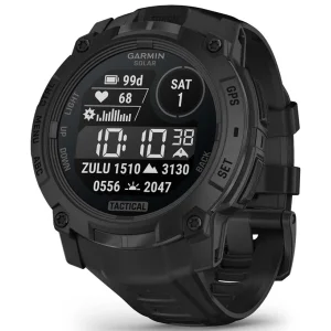 Смарт-годинник Garmin Instinct 3 50mm Solar Tactical Edition Black with Black Band (010-02935-50)