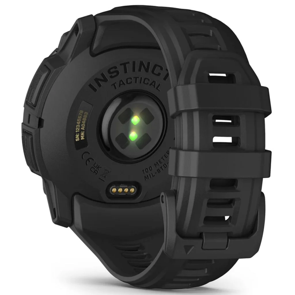 Смарт-часы Garmin Instinct 3 50mm Solar Tactical Edition Black with Black Band (010-02935-50)