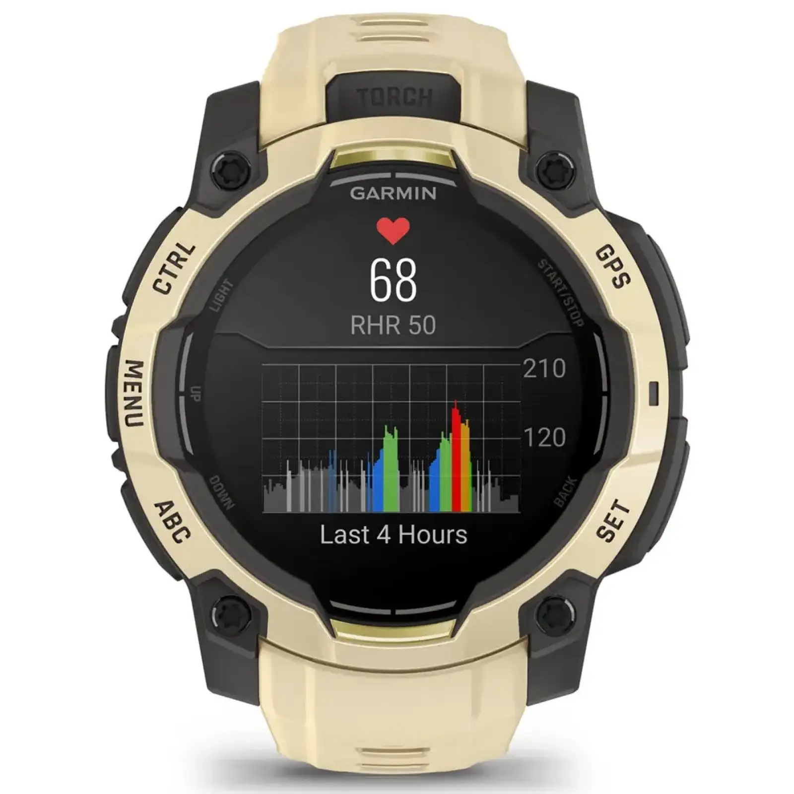 Смарт-часы Garmin Instinct 3 45mm AMOLED Citrine with Citrine Band (010-02936-02)