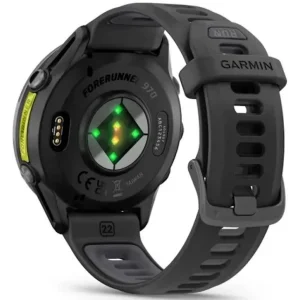 Смарт-годинник Garmin Forerunner 970 Carbon Gray DLC Titanium with Black Case and Black/Translucent Whitestone Band (010-02969-00/10)