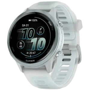 Смарт-годинник Garmin Forerunner 570 42mm Cloud Blue Aluminum with Translucent Whitestone/Cloud Blue Band (010-02970-01)