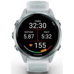 Смарт-часы Garmin Forerunner 570 42mm Cloud Blue Aluminum with Translucent Whitestone/Cloud Blue Band (010-02970-01)