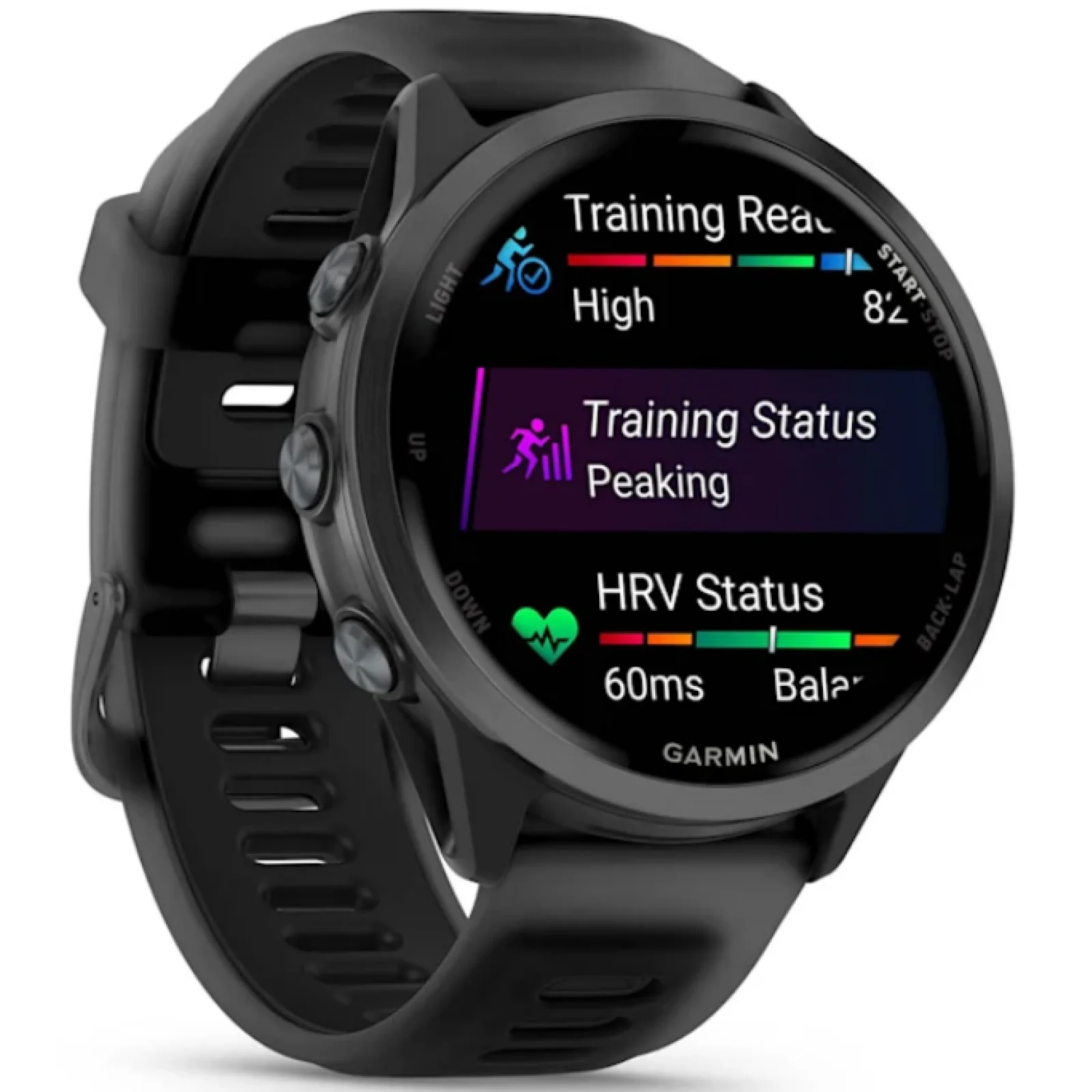Смарт-годинник Garmin Forerunner 570 47mm Slate Gray Aluminum with Translucent Black/Black Band (010-02971-00)