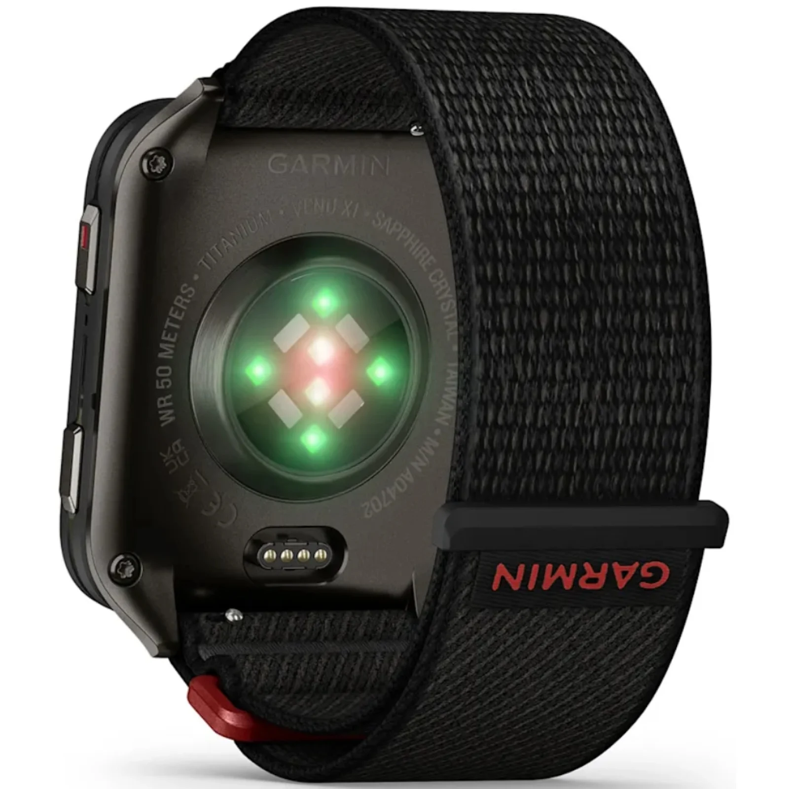 Смарт-часы Garmin Venu X1 Black with Slate Titanium Caseback and Black ComfortFit Nylon Band (010-02980-00/02)