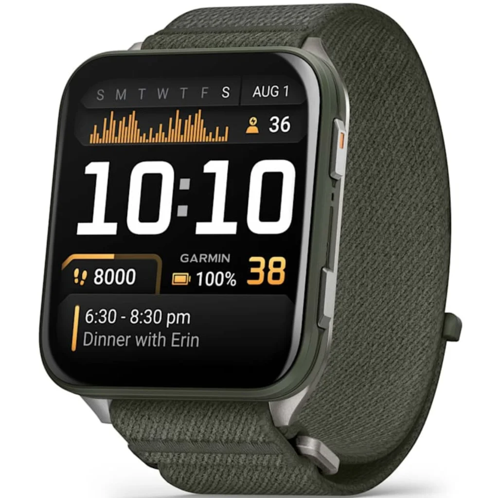 Смарт-часы GARMIN Venu 3S Slate Stainless Steel Bezel with Pebble Gray Case and Silicone Band (010-02785-00/50)