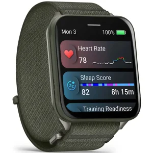 Смарт-часы GARMIN Venu 3S Slate Stainless Steel Bezel with Pebble Gray Case and Silicone Band (010-02785-00/50)