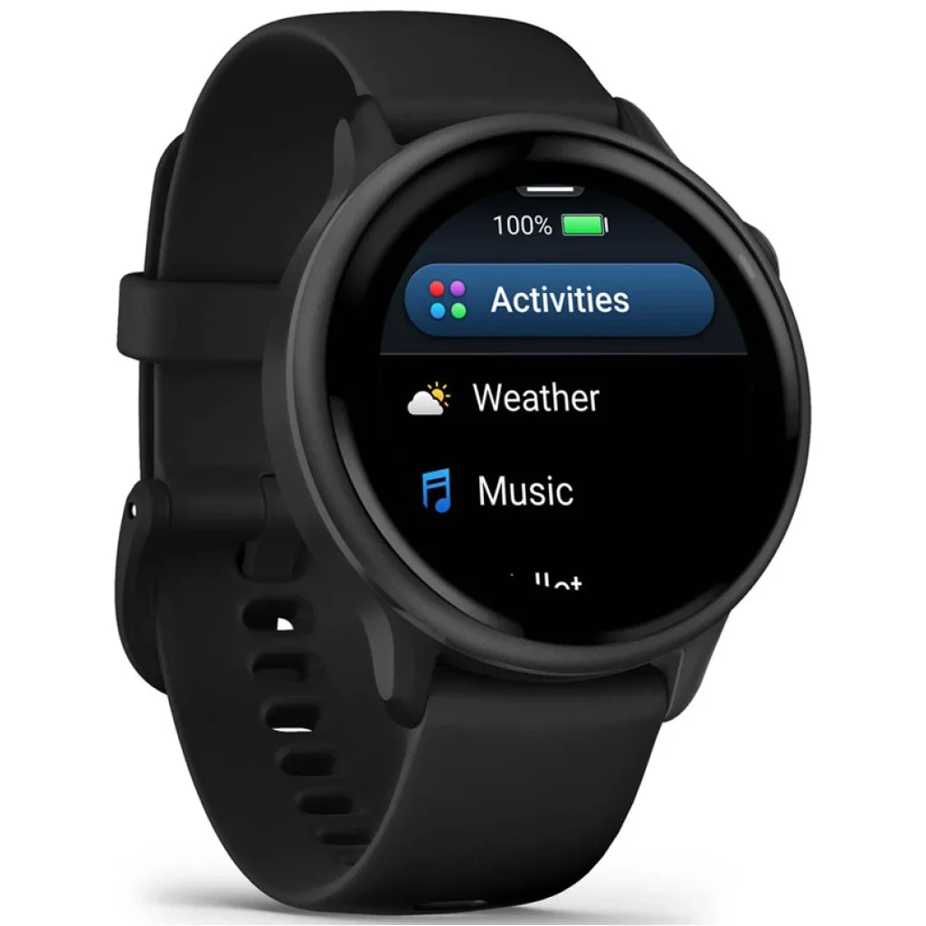 Смарт-годинник Garmin Vivoactive 6 Slate with Black Band (010-02985-00)