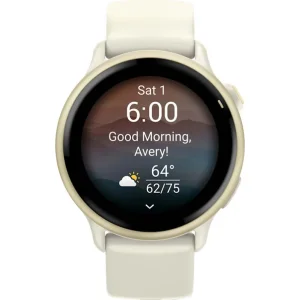 Смарт-годинник Garmin Vivoactive 6 Lunar Gold with Bone Band (010-02985-01)