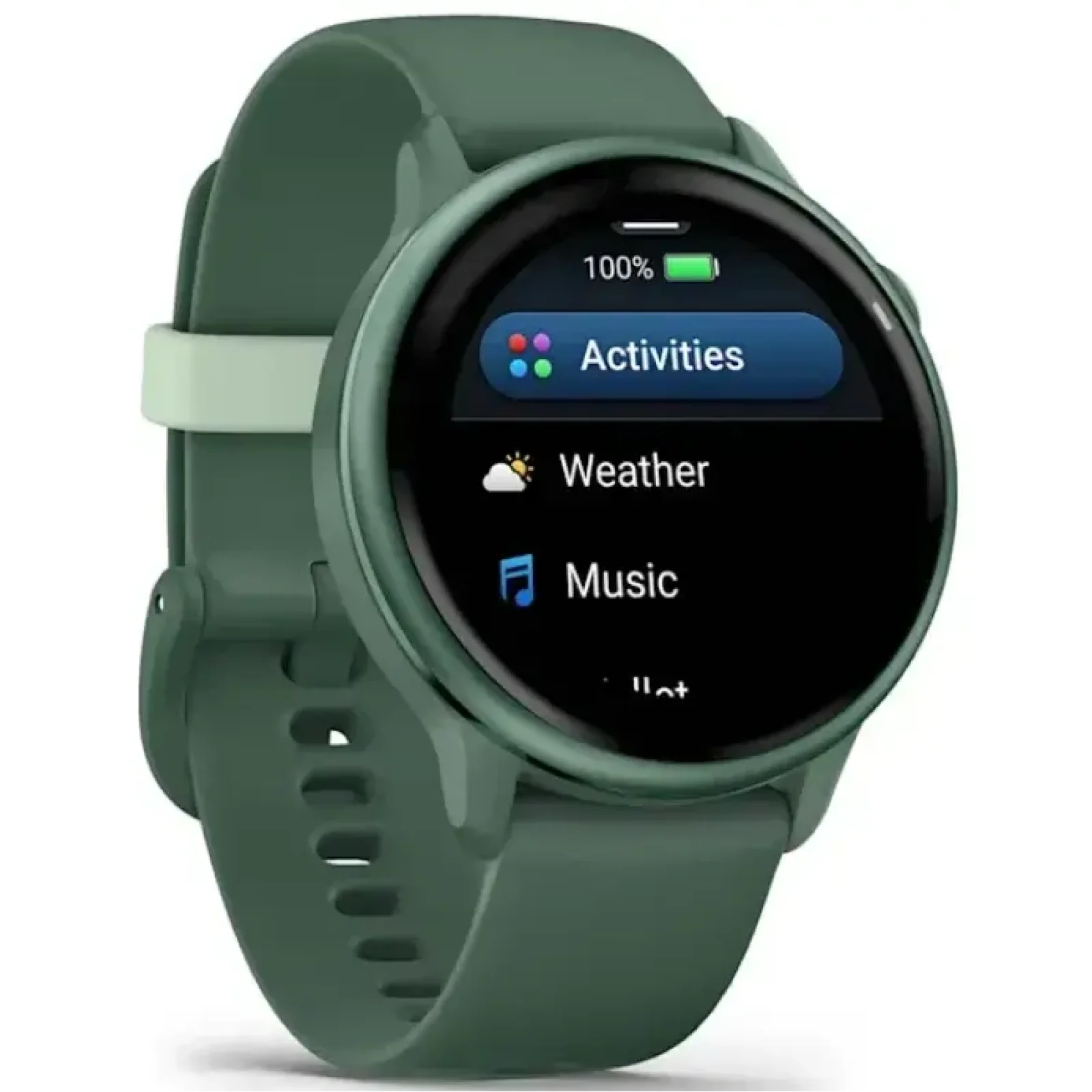 Смарт-годинник Garmin Vivoactive 6 Metallic Jasper Green with Jasper Green Band (010-02985-02)
