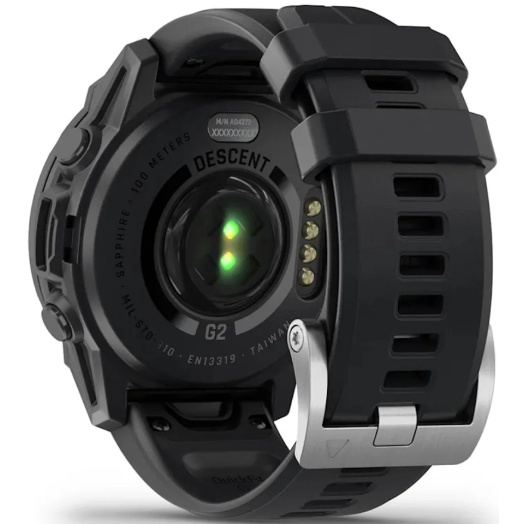 Смарт-годинник Garmin Descent G2 Black with Black Band (010-02986-00)