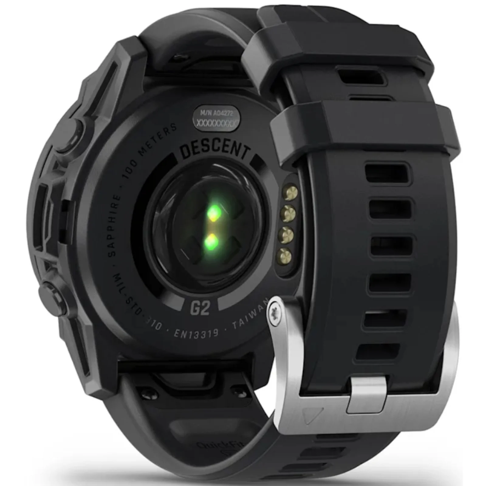 Смарт-годинник Garmin Descent G2 Black with Black Band (010-02986-00)